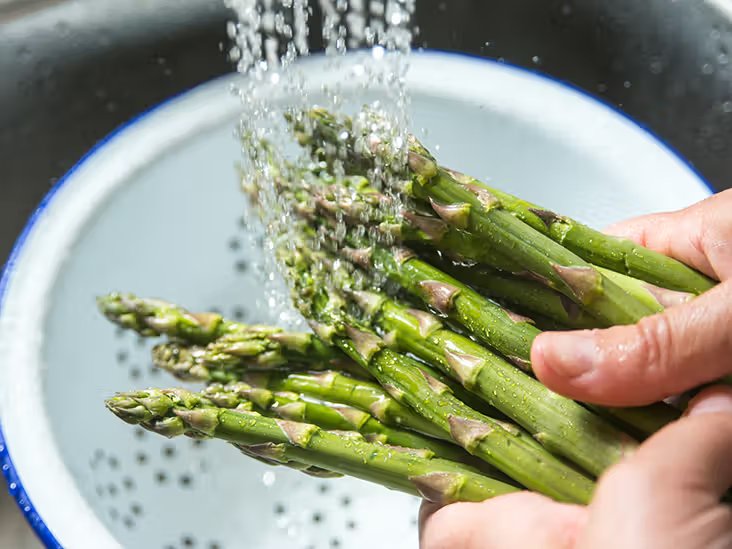 Roasted Asparagus & Quinoa